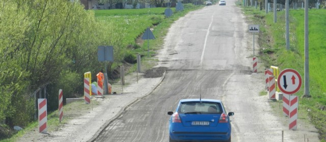 Радови на реконструкцији пута Грабовац-Бањани